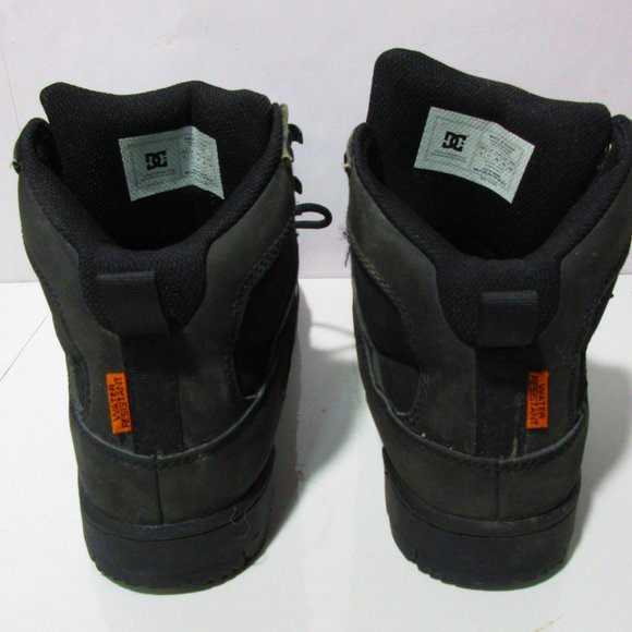 DC Men's PureHigh-Top WR Boot Skate Board Shoe Water Resistant Size 12 - Picture 9 of 15